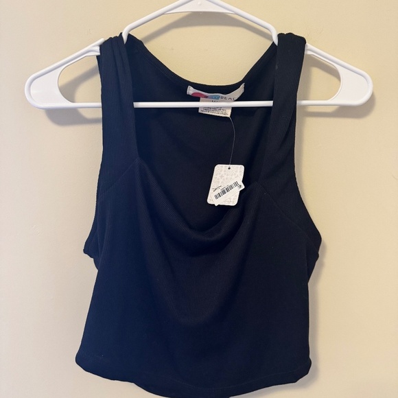 NWT Free People Daphne Set - TOP ONLY SIZE MEDIUM - BLACK - Picture 2 of 4
